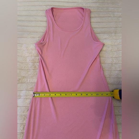 Elegant Pink Sleeveless Maxi Dress - Picture 4 of 5